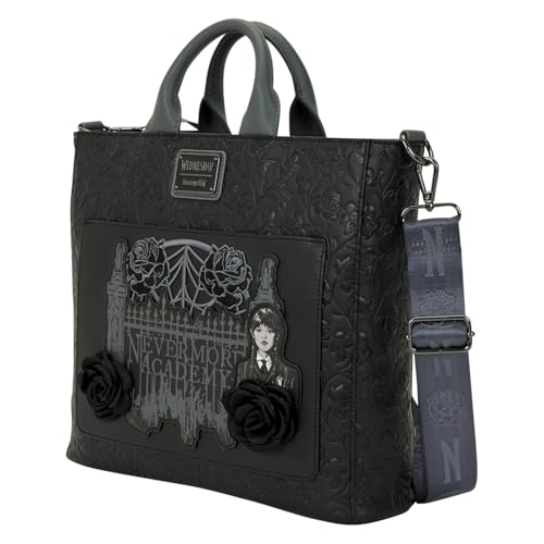 Bolso Convertible Tote Loungefly MGM Wednesday miniatura 2