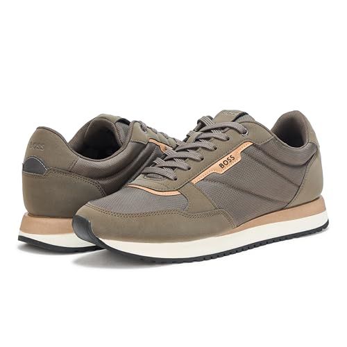 Image of BOSS Men's Kai Retro Low Profile Sneakers