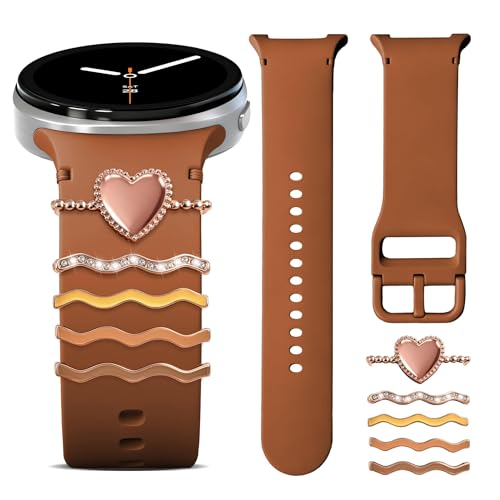 Samsung Galaxy Watch 8�p�o���h 40mm 44mm/Galaxy Watch 8 Classic 46mm�Ή� �\�t�g�V���R�������p�X�g���b�v Galaxy Watch 8 2025�p �����`���[���A�N�Z�T���[�t�� ���f�B�[�X
