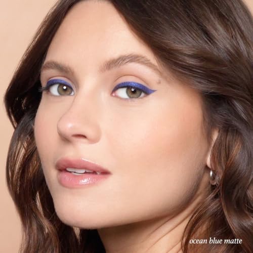  When Pencil Met Gel Eyeliner, Waterproof, Ocean Blue Matte thumbnail