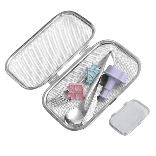 Stainless Steel Dishwasher Basket for Utensils - 18/8 Food-Grade Dishwasher Storage Basket for Small Items & Accessories