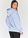 Trendy Queen Womens Zip Up Hoodies Oversized Sweatshirts Fall School Fashion Outfits Casual Jackets 2025 Winter Clothes Grey M