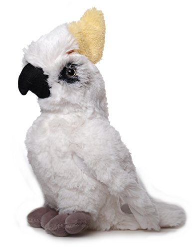 Preisvergleich Produktbild Inware 7492 - Kuscheltier Kakadu Walli, creme, 22 cm, Papagei