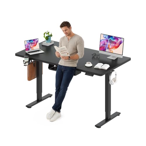 Image of SANODESK 63''x32'' Large Electric Computer Height Adjustable Standing Desk