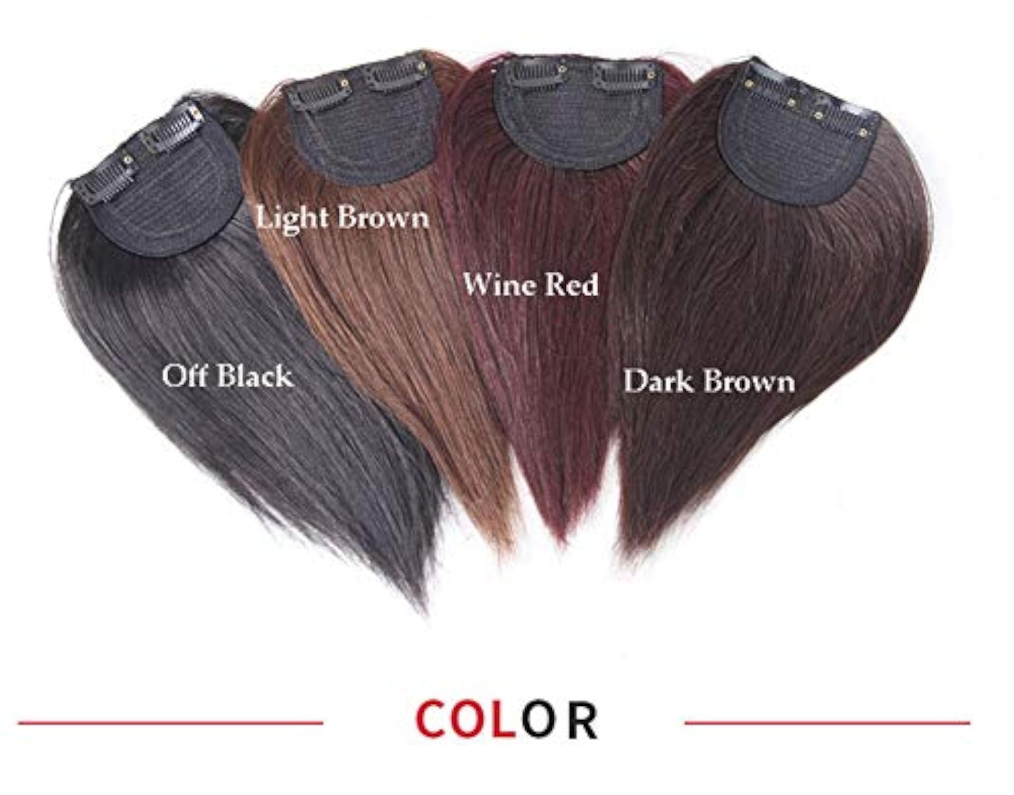 14" Women's Light Brown Human Hair Top Wiglet Closure
