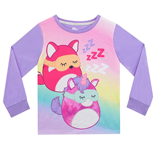 Squishmallows Pajamas | Squish Girls Pajamas | Girls' Pajama Sets Purple Size 142