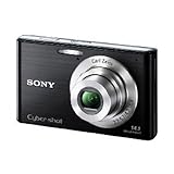 SONY デジタルカメラ Cyber-Shot(サイバーショット) W550 (1410万画素CCD/光学x4) ブラック DSC-W550/B