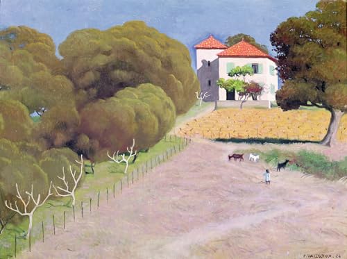 Tableaux graffiti art mural moderne 60x90cm style Félix Vallotton pour salon