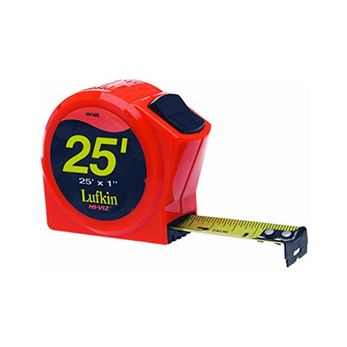 Cinta métrica Lufkin 1 pulg x 25 Hi-Viz naranja miniatura 1