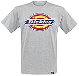 Dickies Herren T-Shirt Horseshoe Tee Men, Gr. Small, Grau (Grey Melange GYM)