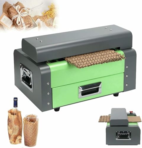 FHRKA Máquina de Corte por expansión de Cajas de cartón Corrugado, máquina para fabricar Papel de Embalaje Tipo Panal, trituradora de cartón expandible para Cortar Cajas de cartón de desecho