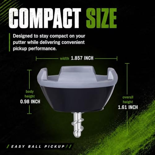 GEAVOUED 4-Claw Pressure Golf Ball Grabber