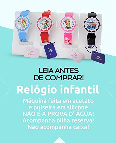 10 Relógios Infantis Personagens