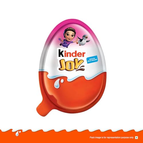 Image of Kinder Joy Chocolate Eggs with Surprise Toy, Discover the Veterinary World Toy With Girls Cinderella 3 Pack, 60g From DECADENT FOODS