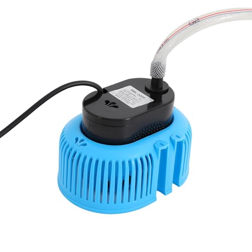 Pompa per piscina 75W, pompa filtro per vasca da bagno, con tubazione dell'acqua, raccordi, IPX8, pompa filtro per laghetti, piscine, fontane, acquari, irrigazione agricola (Blu)