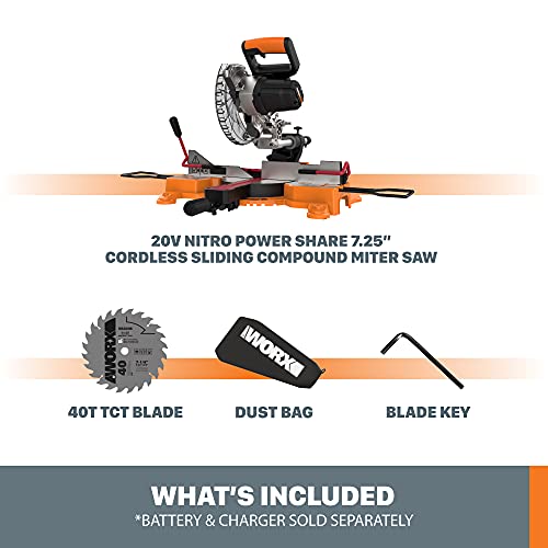Sliding Compound Miter Saw with Double Bevel
