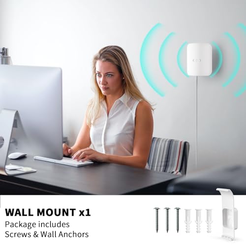 Image of eero Pro 7 Wall Mount, Router Bracket Holder Only Compatible with eero Pro 7 Tri-Band Mesh Wi-Fi 7 Extender, No Messy Wires (1 Pack)