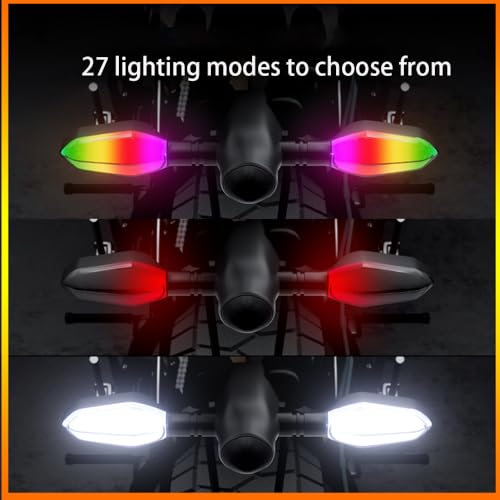 Feu stop motocyclette et clignotant de projection LED sol pour moto