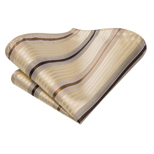 Image of Hi-Tie Mens 70inches Tie Set Extra Long Necktie for Men Cufflinks Handkerchief Big Tall Men Business Wedding