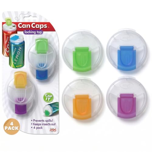 Soda Can Covers 4 Pack for Carbonated Water or...
