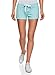 Produktbild oodji Ultra Damen Baumwoll-Shorts Basic, Türkis, Herstellergröße DE 32 / EU 34 / XXS