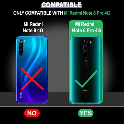 Image of Geometric Strom Design Premium 2D Printed Metal Back Case Cover for Mi Redmi Note 8 Pro 4G