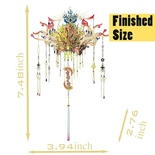 3D Metal Puzzle for Adults with Crown Design for Women Queen Princess,Elegant Wedding Metal Puzzle Model Building Kits Creative Ornament Suitable for Home Decor DIY Art Craft (Need Assembly) (Pink) by Generic - Image 4