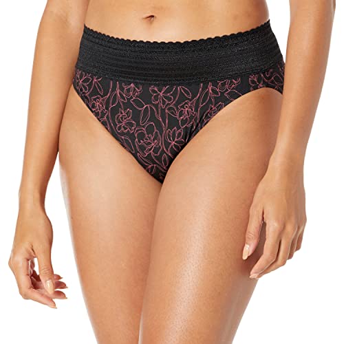 Image of Warner's Women's No Pinching No Problems Dig-free Comfort Waist With Lace Microfiber Hipster 5609j, Retired Colors