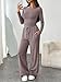 Trendy Queen Womens Lounge Two 2 Piece Sets Comfiest Airport Outfits Travel Matching Sweatsuit Sweat Suit Fall 2026 Fashion Clothes Clothing Winter Loungewear Pajamas Cruise Old Money Rose Taupe S