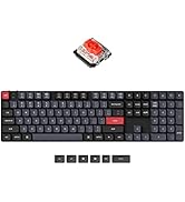 Keychron K5 Pro Ultra-Slim Hot-swappable QMK/VIA Wireless Bluetooth/Wired USB Custom Mechanical K...