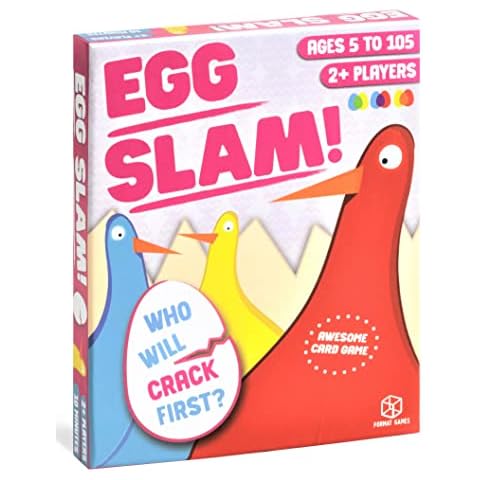 Format Games Egg Slam | It's Snap - Supercharged! | Classic Kids Card Game by TV & Radio Personality Matt Edmondson | 2 Players + | 3 Years & Up | 10 Minutes Playing Time Cover