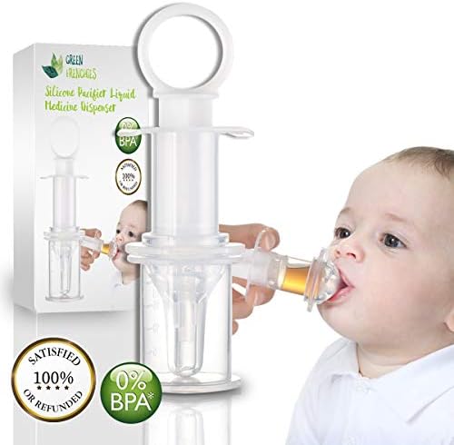 G.F. Pacifier Medicine Dispenser, Pacifier Liquid Medicine Dispenser, Toddler Oral Medicine Syringe with Box, Feeding medicator