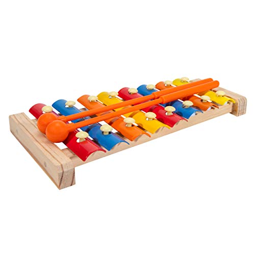 Blippi Xylophone By First Act, Includes 8 Keys And 2 Mallets - Musical Instruments For Toddlers And Preschoolers, Ready To Play #TOP2