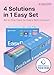 DWEasyDerm EasyDerm Multi-Step Pimple Patch Set – 4-Type Korean Pimple Patches + Free 2-in-1 Dual-Tip Extractor for Complete Skincare Stocking Stuffer Holiday Gift