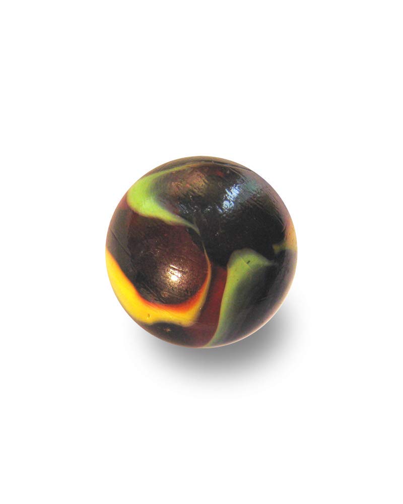 mesbilles - 25 Billes en Verre Croco : 24 Billes et 1 Calot
