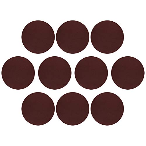 Utoolmart ディスクペーパー サンダー サンディングディスク サンドペーパー ダブルアクション マジック ペーパー 研磨 やすり 電動サンダー用 サンディングパット 木工用 ランダムアクションサンダー用 サンディング 研磨 サンダー用紙やすり丸型 #180 工木工生地研磨用 6インチ 外径 150mm 10枚