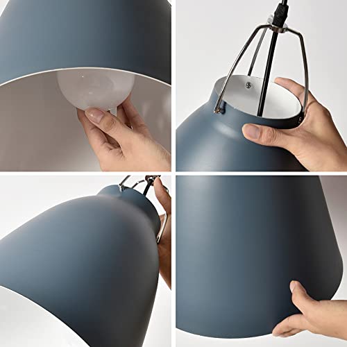Luminaire de longueur réglable avec douille E26 pour plafond moderne