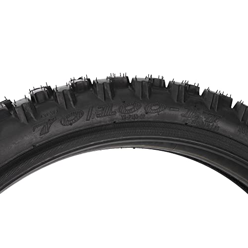 2.50/2.75-17（70/100-17）Motorcycle Tire And Inner Tube Compatible With Coolster Taotao 110Cc 125Cc 140Cc Qg-214 X-M125 125Cc C70 Cl70 Cr80 Cr80R Cr80Rb Crf80F Crf100F Crf125F Crf150R Ct90 Ct110 Xr100R #TOP2