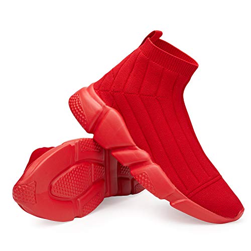 Image of Casbeam Men's Running Knit Comfortable Lightweight Breathable Casual Sports Shoes Fashion Sneakers Slip-On Walking Shoes