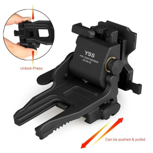 Support NVG Mount L4G24 YSS métal usiné haute résistance queue d'aronde