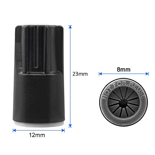 Waterproof Silicone Wire Connectors Kit, Grease Cap Outdoor Electrical Wire Connectors, Black/Grey, 30Pack - Thumbnail 3