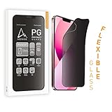 ARMOR Flexible Glass Screen Protector for iPhone 13 Mini, Privacy Guard with 9H