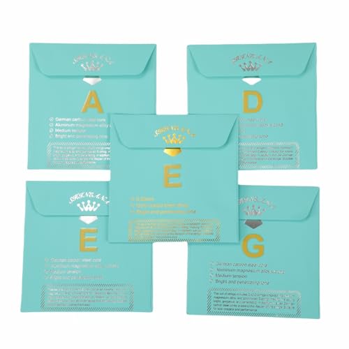 image for YWYLL Violin Strings Full Set, Violin Strings Replacement, Carbon Stee