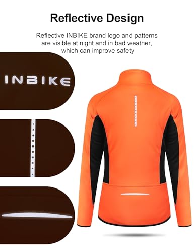 INBIKE Women's Cycling Jacket Fleece