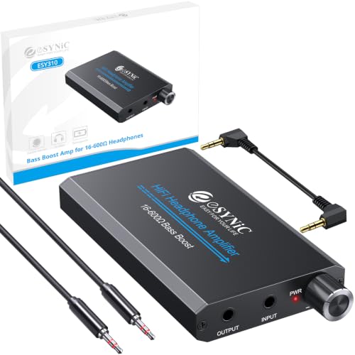 eSynic Portable Bass Headphone Amp