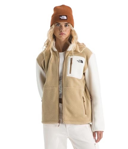 THE NORTH FACE Women's Yumiori Full Zip Jacket | Lightweight Fleece Coat With Embroidered Logo, Zip Pockets