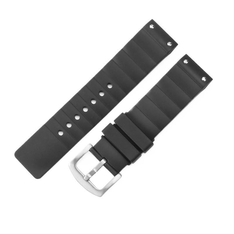 Bracelet de montre en caoutchouc pour Cartier Santos 100 hommes femmes
