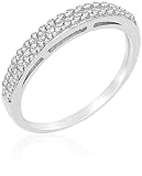 Miore - MPS051R8 - Bague Femme - Argent 925/1000 1.22 Gr - Oxyde de Zirconium - T 58 (18.5)