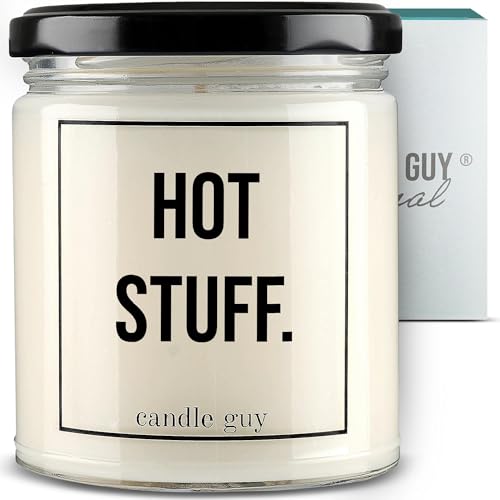 Bougie parfumée cire de soja faite main candle guy Hot Stuff