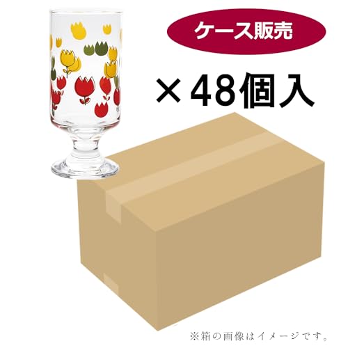 Set de 48 vasos tulip 285 ml vidrio Japón miniatura 2